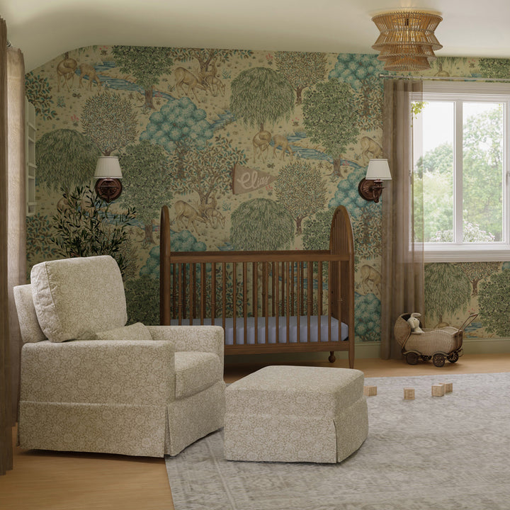 Crawford Gliding Ottoman