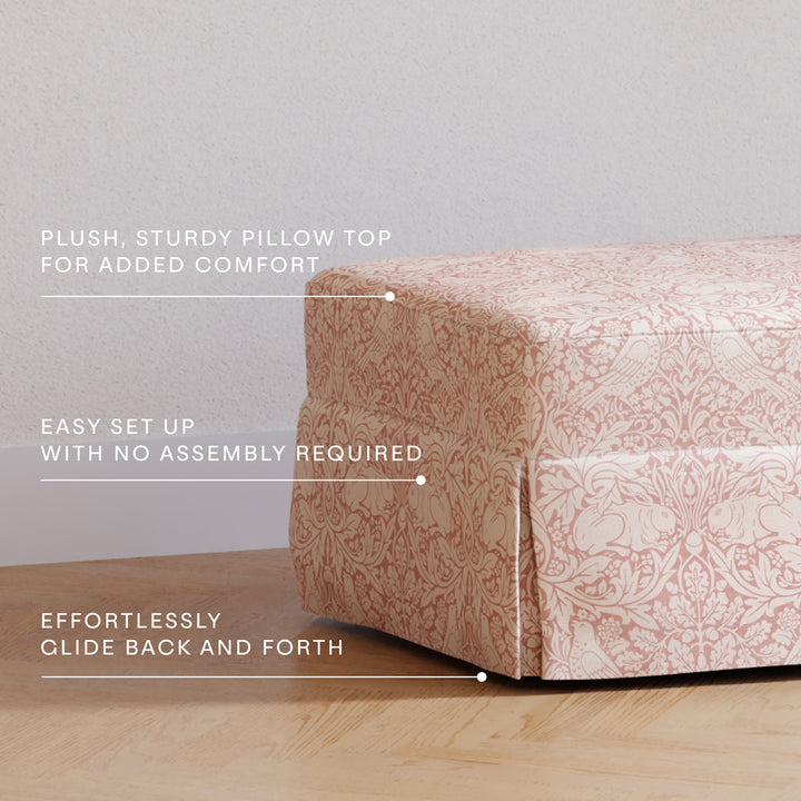 Crawford Gliding Ottoman