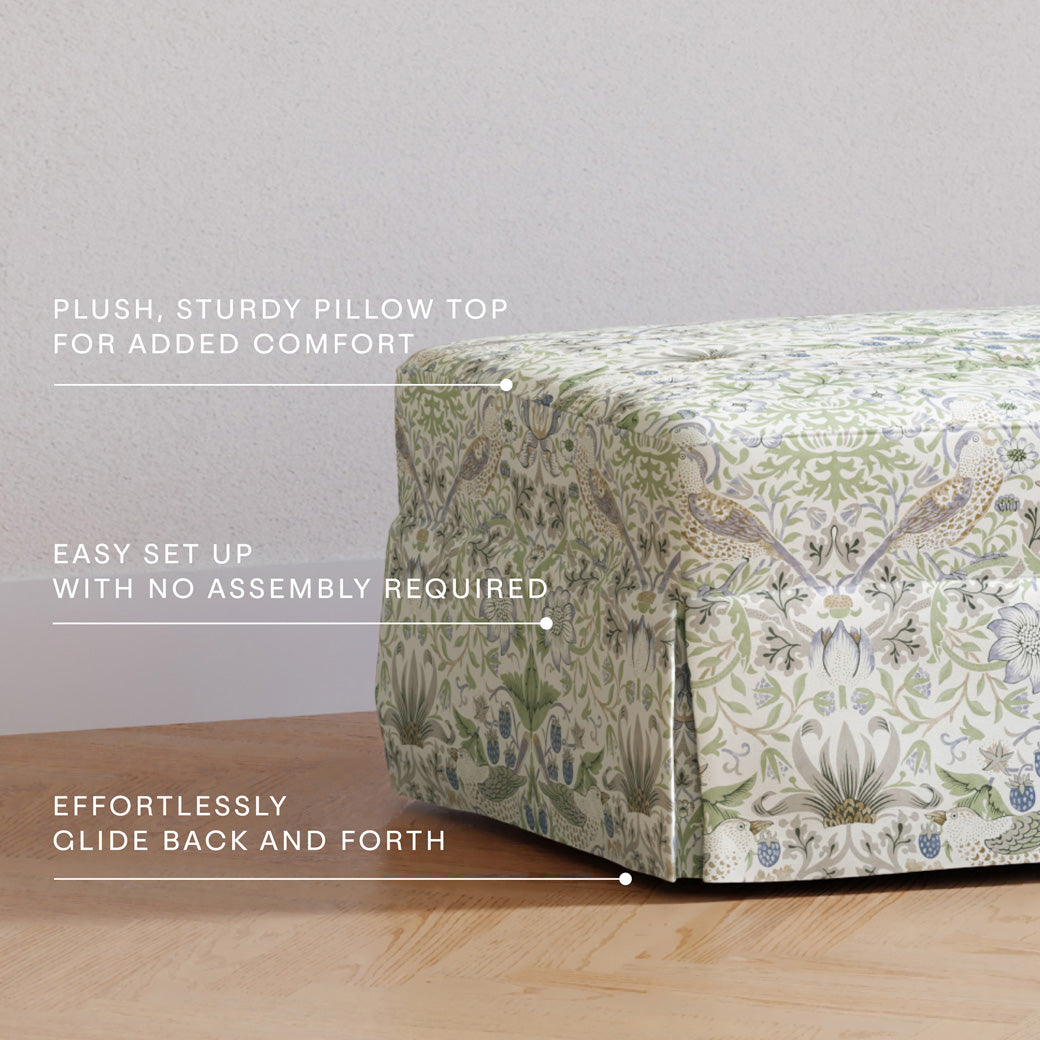 Crawford Gliding Ottoman