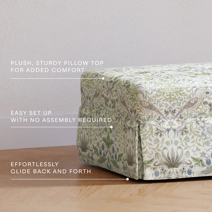 Crawford Gliding Ottoman