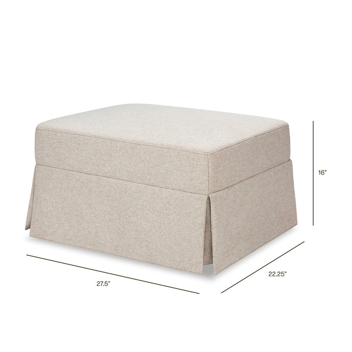 Crawford Gliding Ottoman