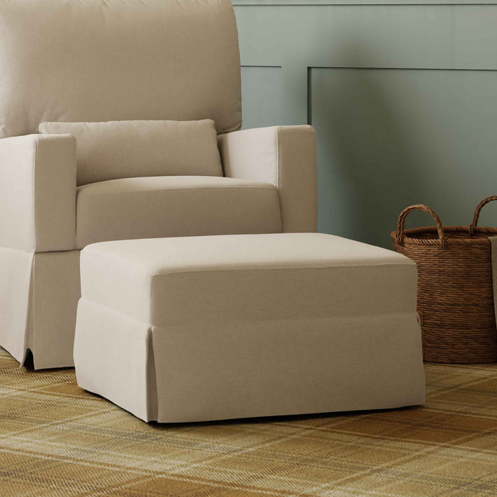 Crawford Gliding Ottoman