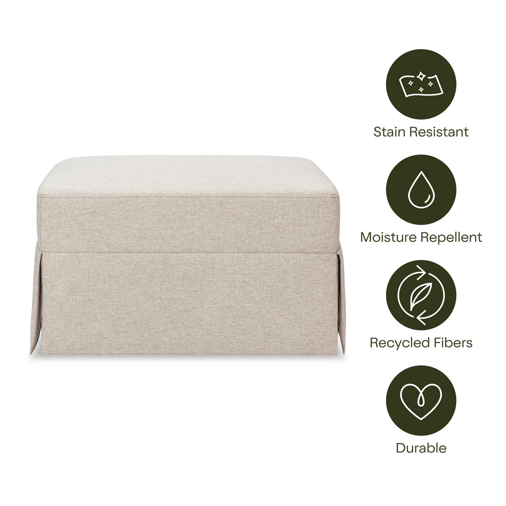 Crawford Gliding Ottoman