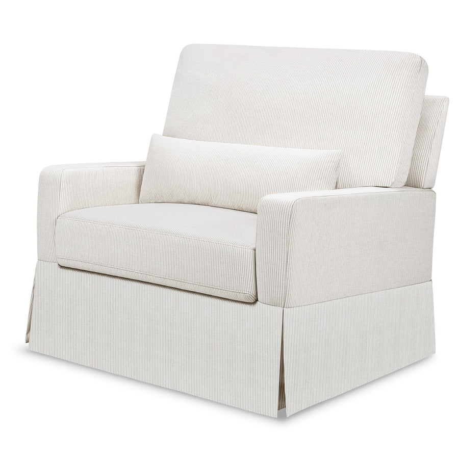 Namesake Crawford Pillowback Chair-And-A-Half Comfort Swivel Glider ...