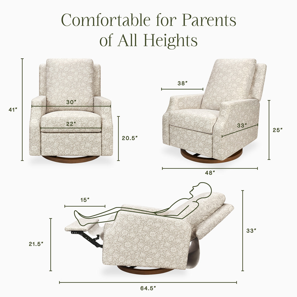 Crewe Recliner & Swivel Glider
