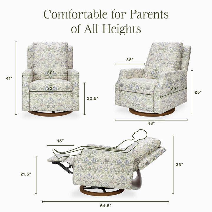 Crewe Recliner & Swivel Glider