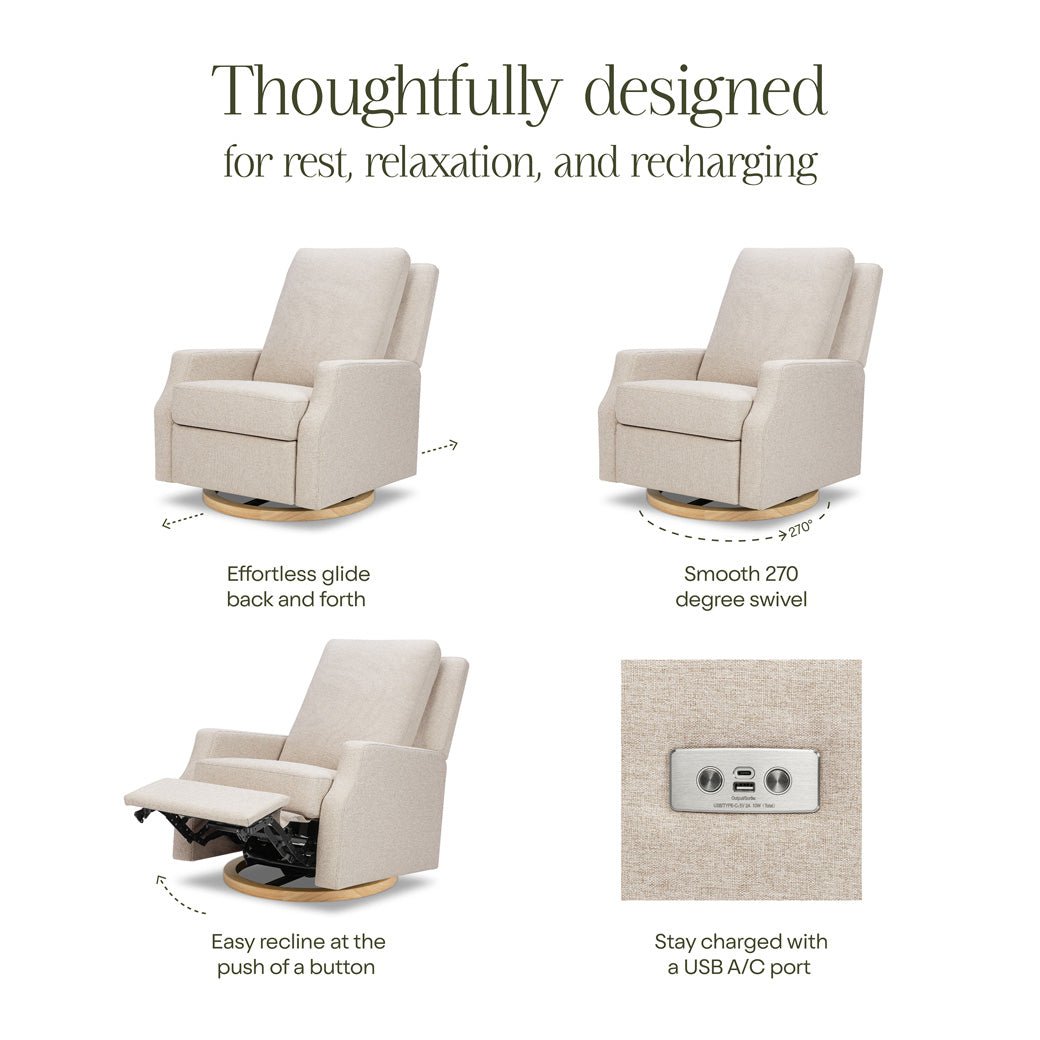 Crewe Electronic Recliner & Swivel Glider