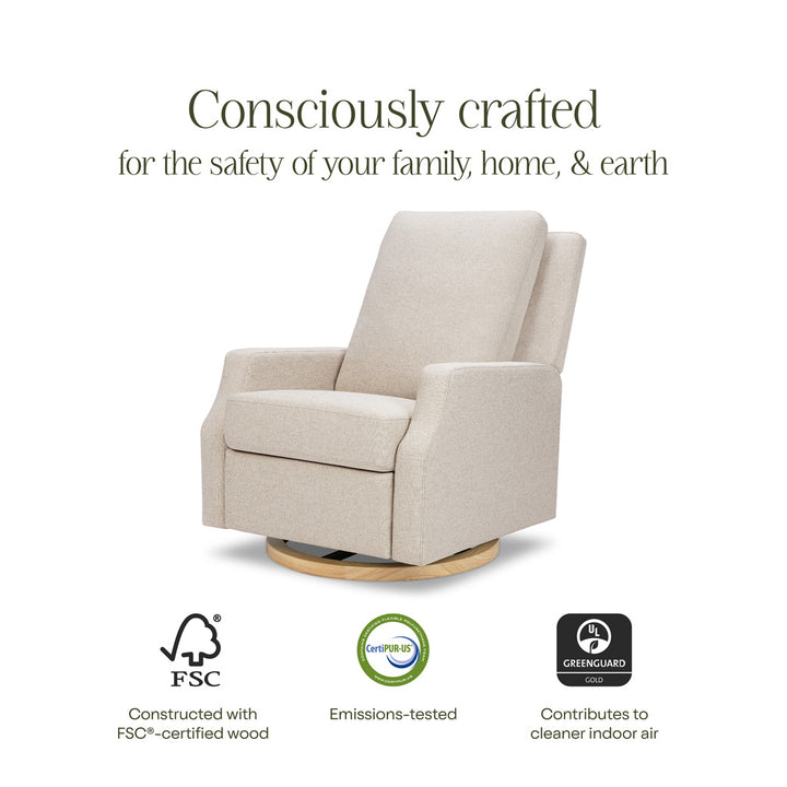 Crewe Electronic Recliner & Swivel Glider