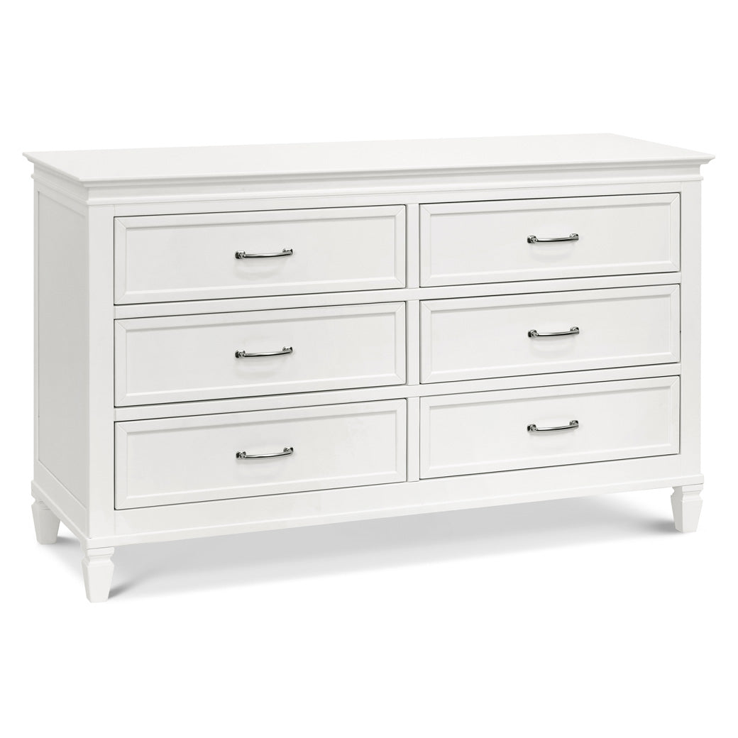 Darlington 6 Drawer Dresser In Warm White