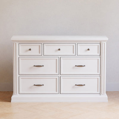 Front view of Namesake's Durham 7-Drawer Assembled Dresser in a room in -- Color_Warm White