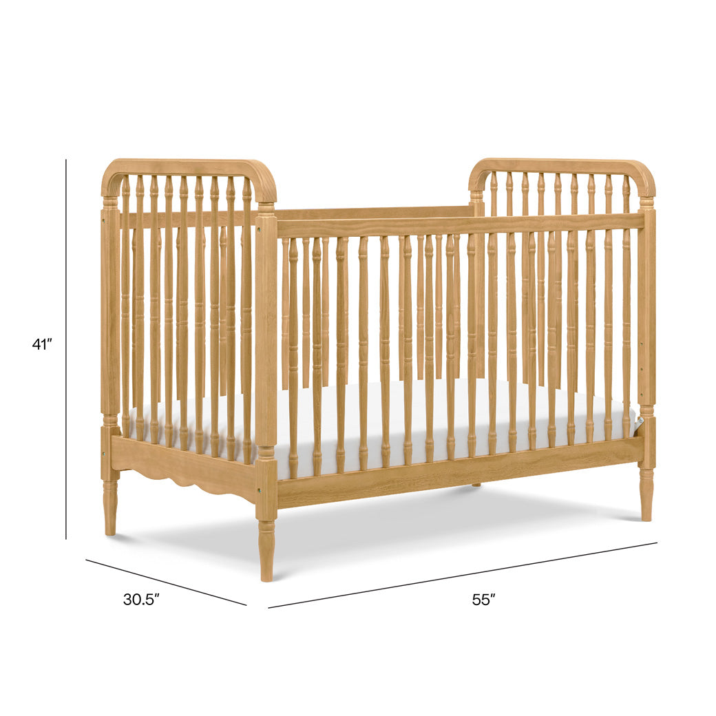 Liberty 3-in-1 Convertible Spindle Crib + Toddler Bed Conversion Kit
