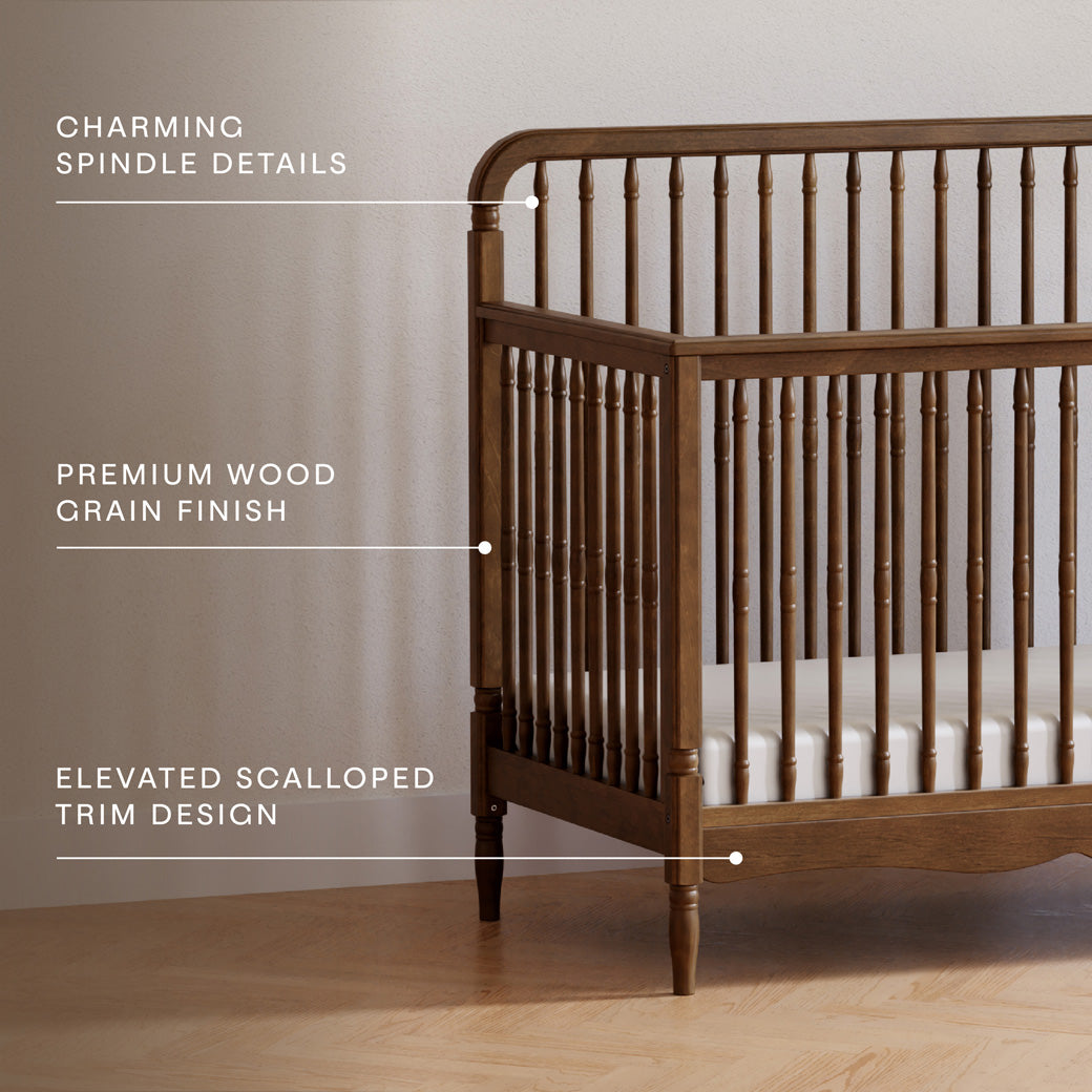 Liberty 4-in-1 Convertible Spindle Crib