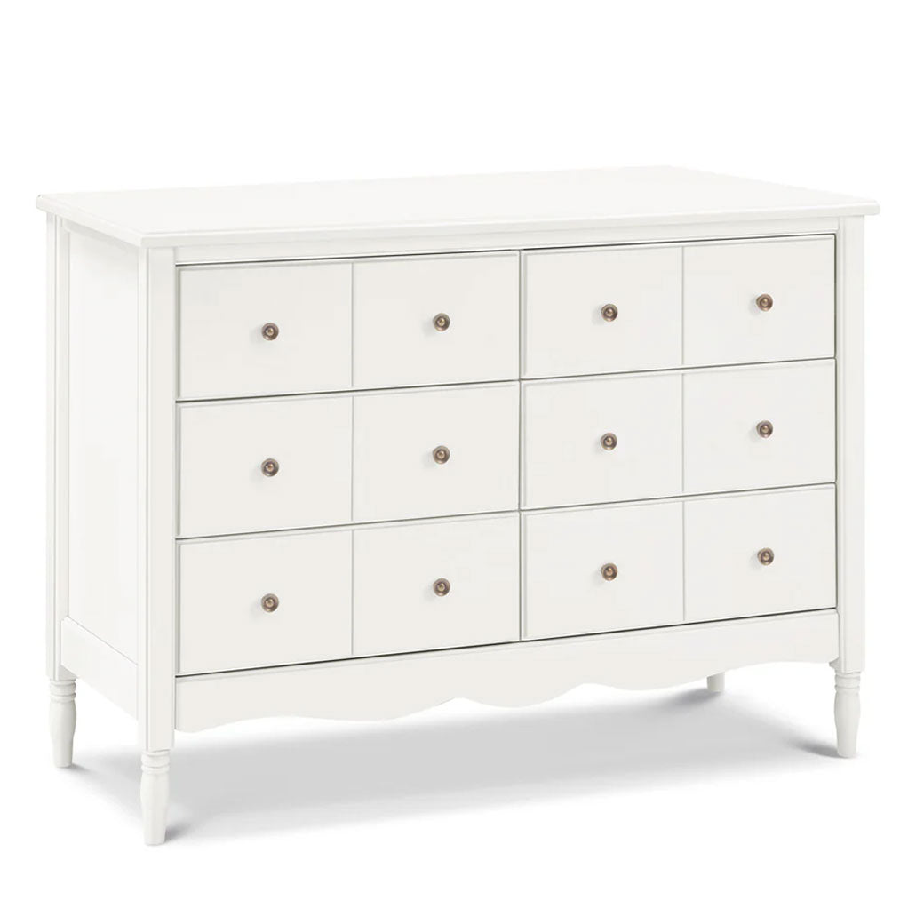 Liberty 6 Drawer Dresser - Warm White