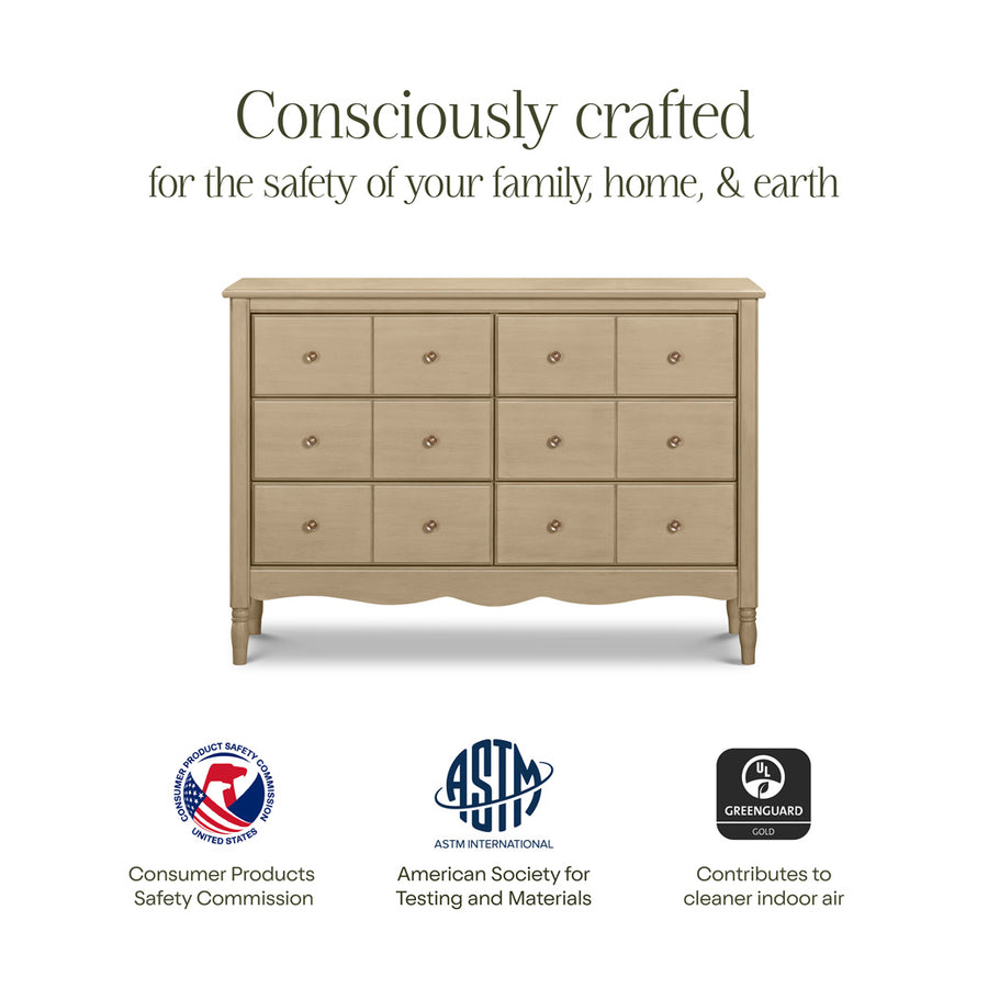 Liberty 6-Drawer Assembled Dresser - Honey Liberty 6-Drawer Assembled Dresser - Honey
