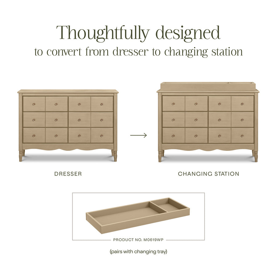 zipcode design grantville 6 drawer dresser Kepner 6 Drawer Double Dresser Zipcode Design Color: Truffle