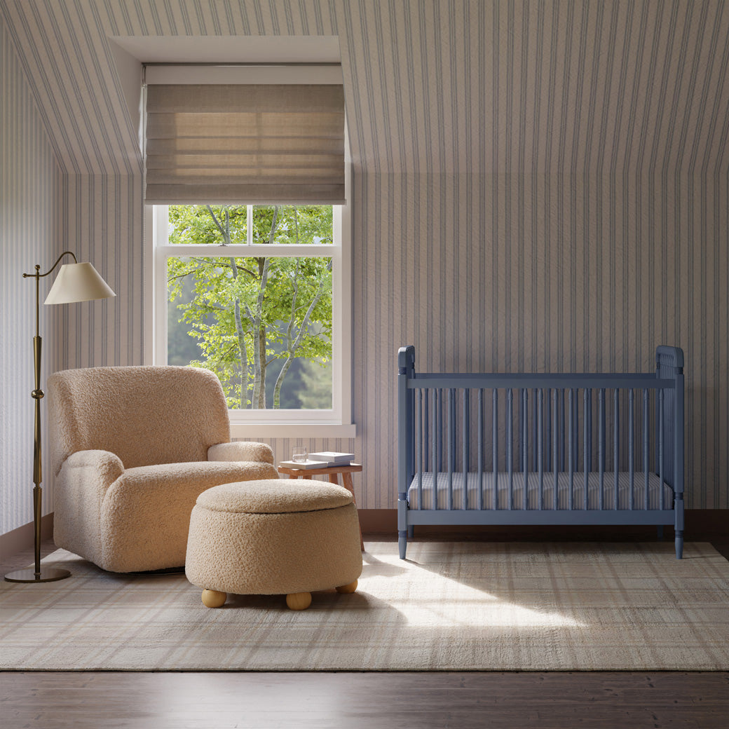 Liberty 3-in-1 Convertible Spindle Crib + Toddler Bed Conversion Kit