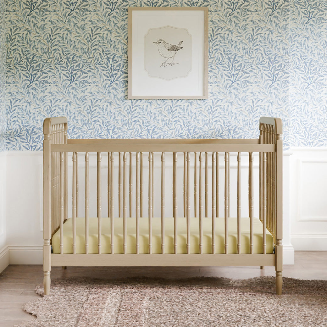 Liberty 3-in-1 Convertible Spindle Crib + Toddler Bed Conversion Kit