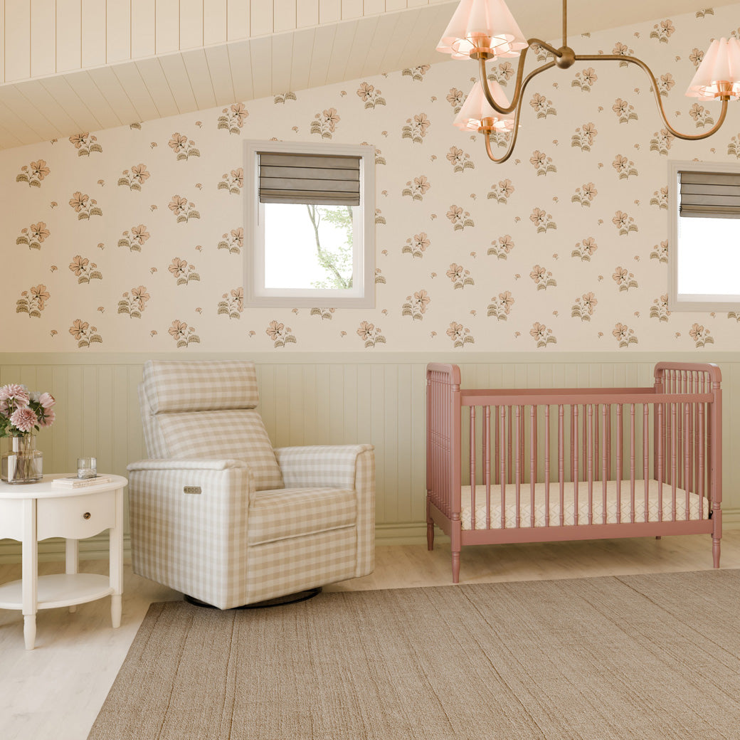 Liberty 3-in-1 Convertible Spindle Crib + Toddler Bed Conversion Kit