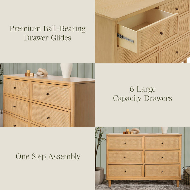 Marin 6 Drawer Dresser