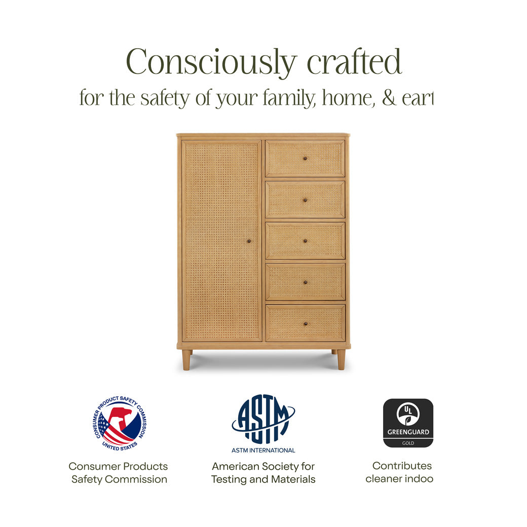Marin with Cane Assembled Chifforobe