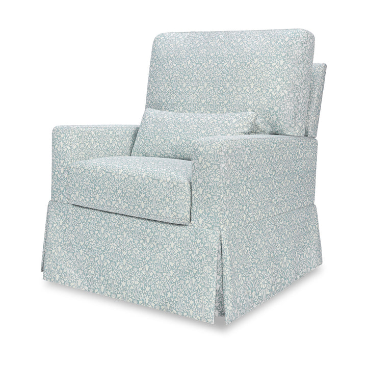 Crawford Pillowback Comfort Swivel Glider