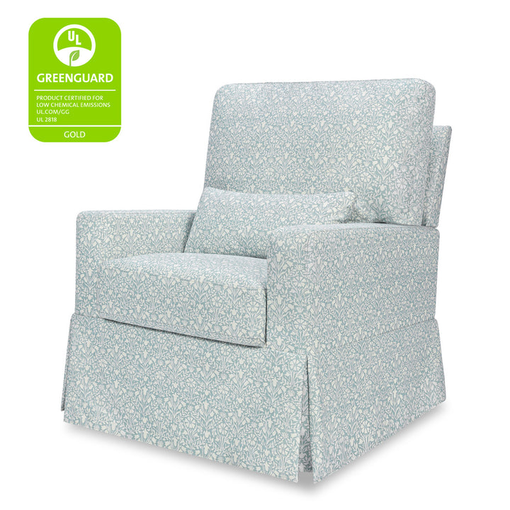 Crawford Pillowback Comfort Swivel Glider