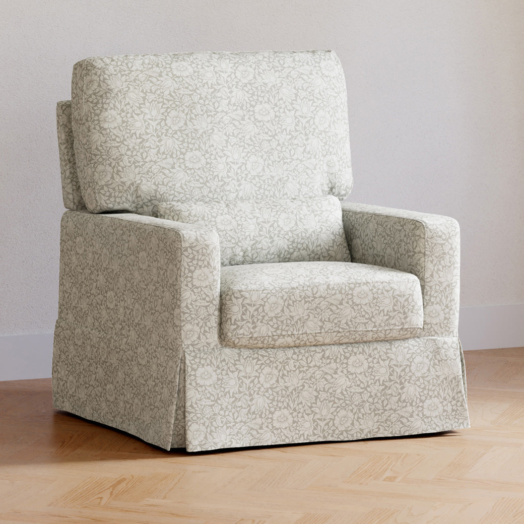 Crawford Pillowback Comfort Swivel Glider