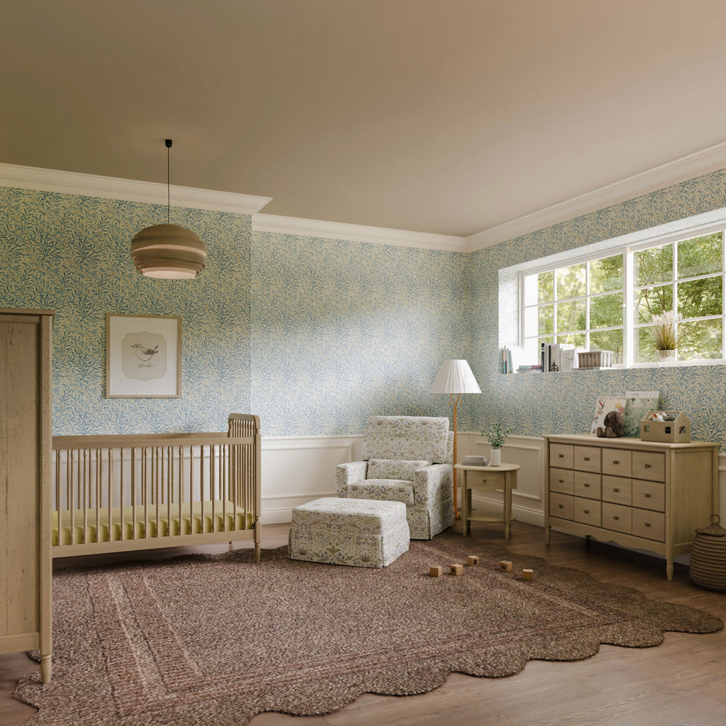 Crawford Pillowback Comfort Swivel Glider