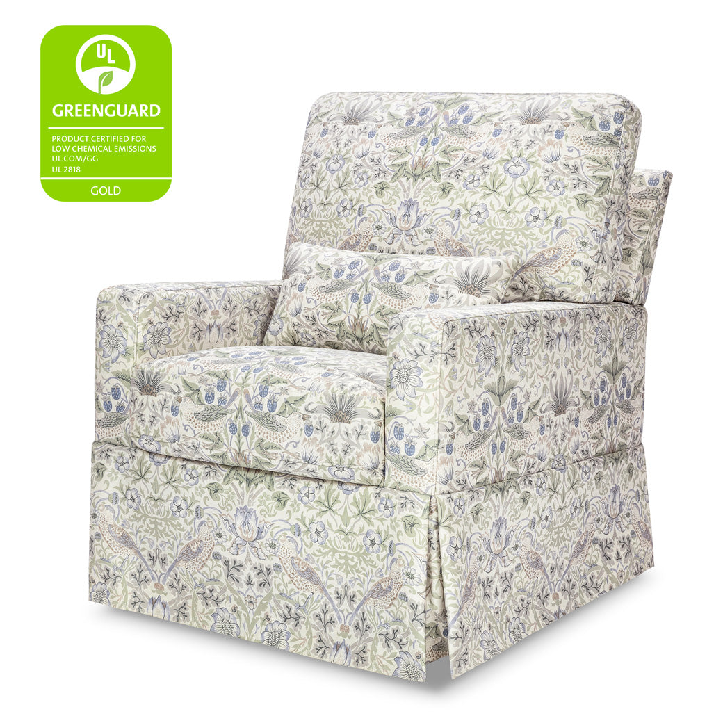 Crawford Pillowback Comfort Swivel Glider