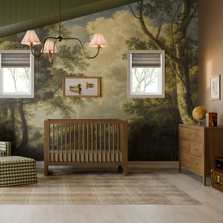 Nantucket 3-in-1 Convertible Crib With Toddler Bed Conversion Kit
