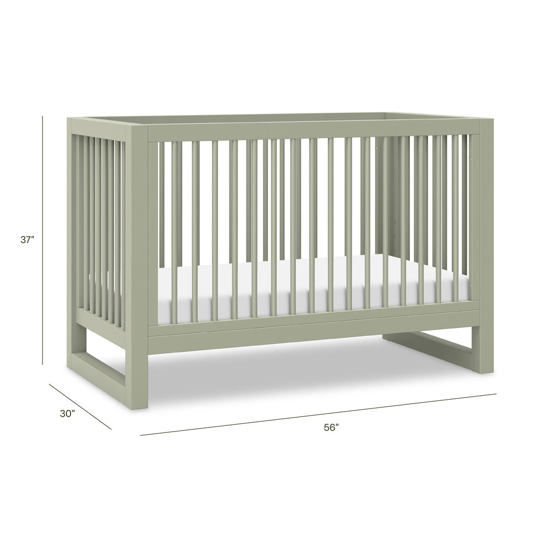 Nantucket 3-in-1 Convertible Crib With Toddler Bed Conversion Kit