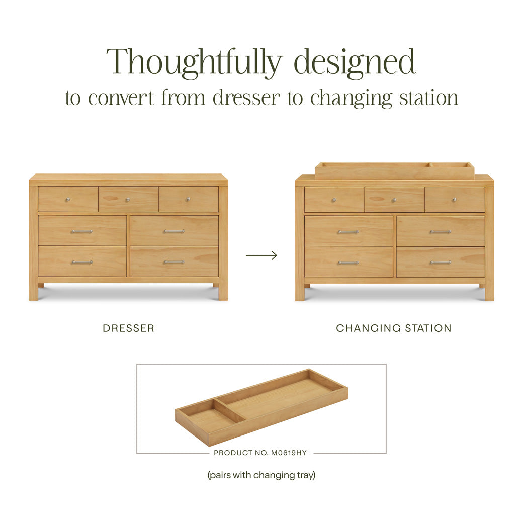 Nantucket 7-Drawer Assembled Dresser