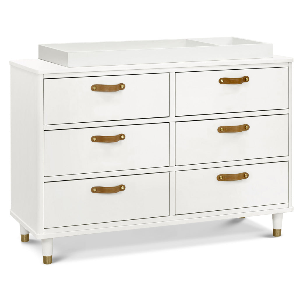Tanner 6-Drawer Dresser Warm White