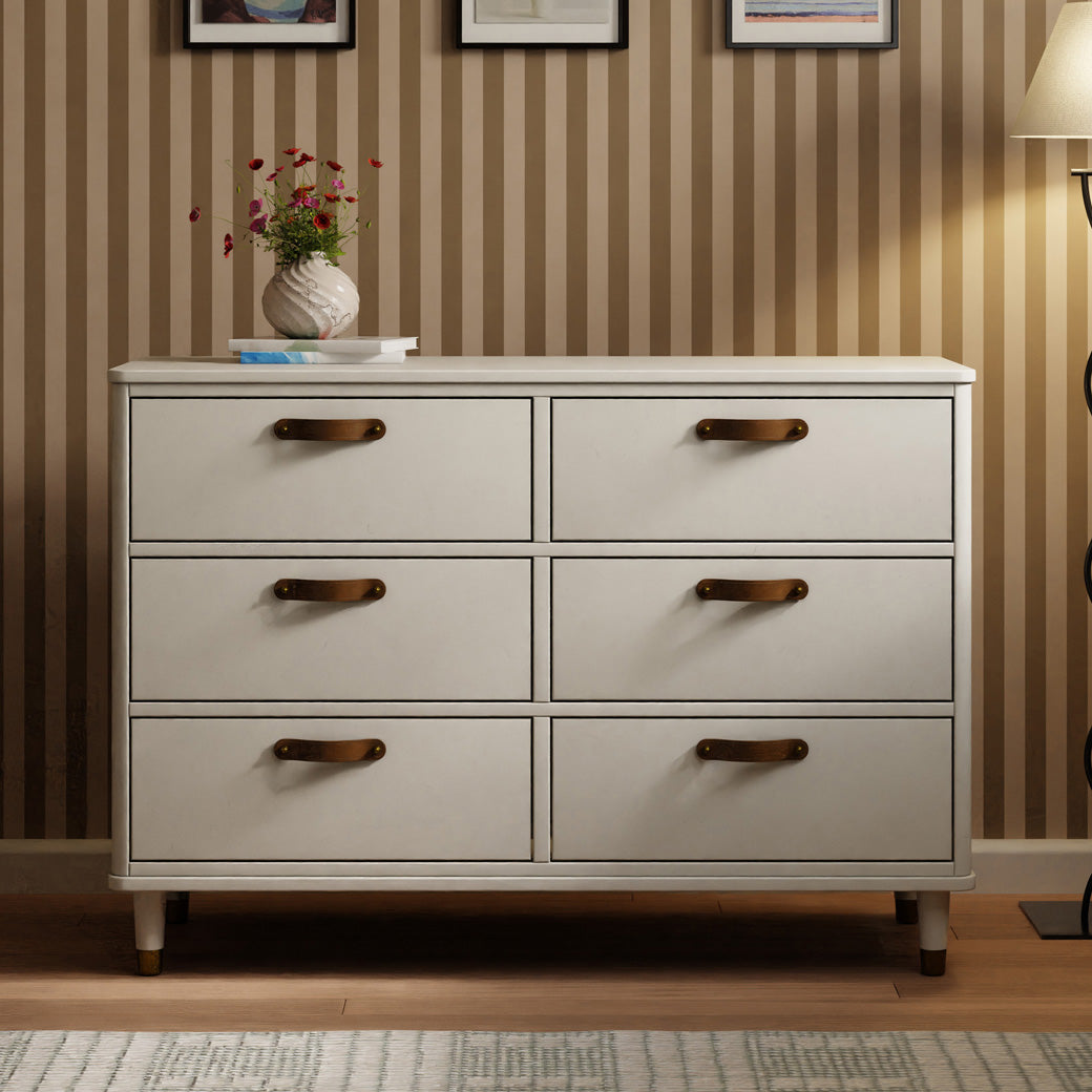 Tanner 6-Drawer Dresser Warm White