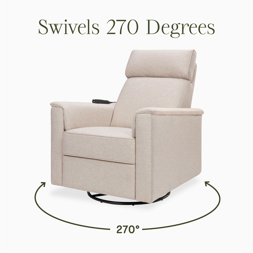 Willa Deluxe Power Recliner & Swivel Glider with Heat and Massage