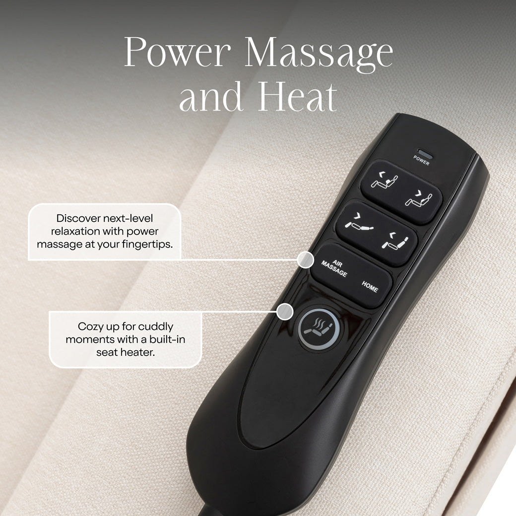 Willa Deluxe Power Recliner & Swivel Glider with Heat and Massage