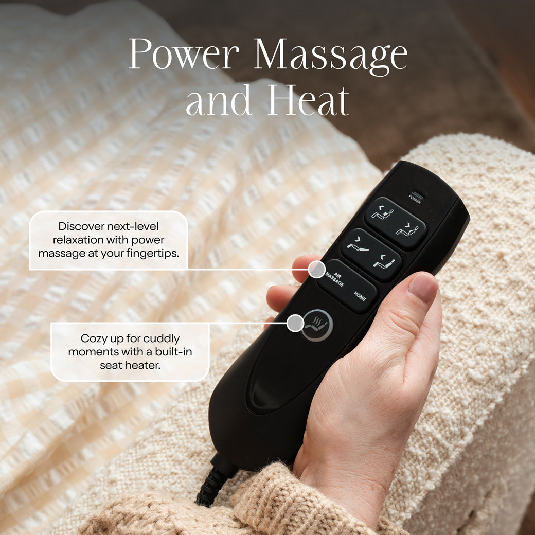 Willa Deluxe Power Recliner & Swivel Glider with Heat and Massage