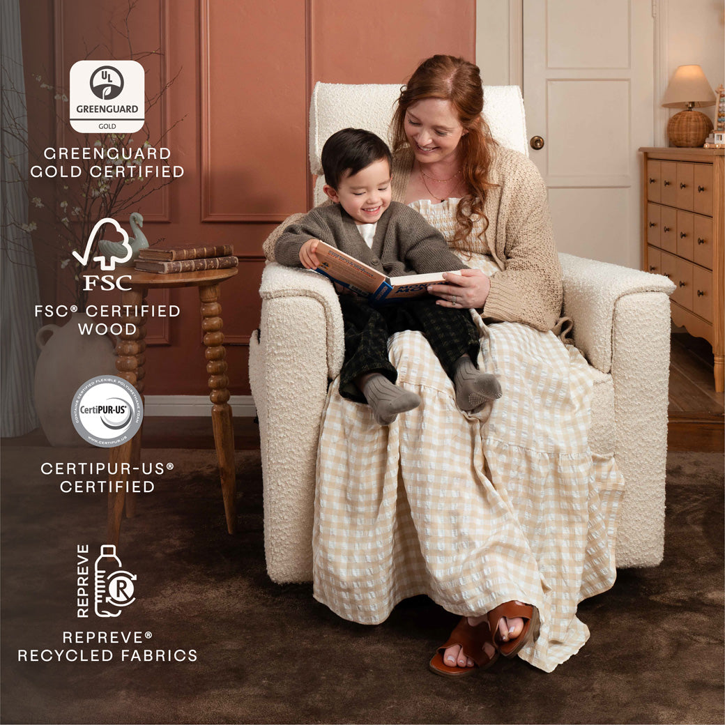 Willa Deluxe Power Recliner & Swivel Glider with Heat and Massage