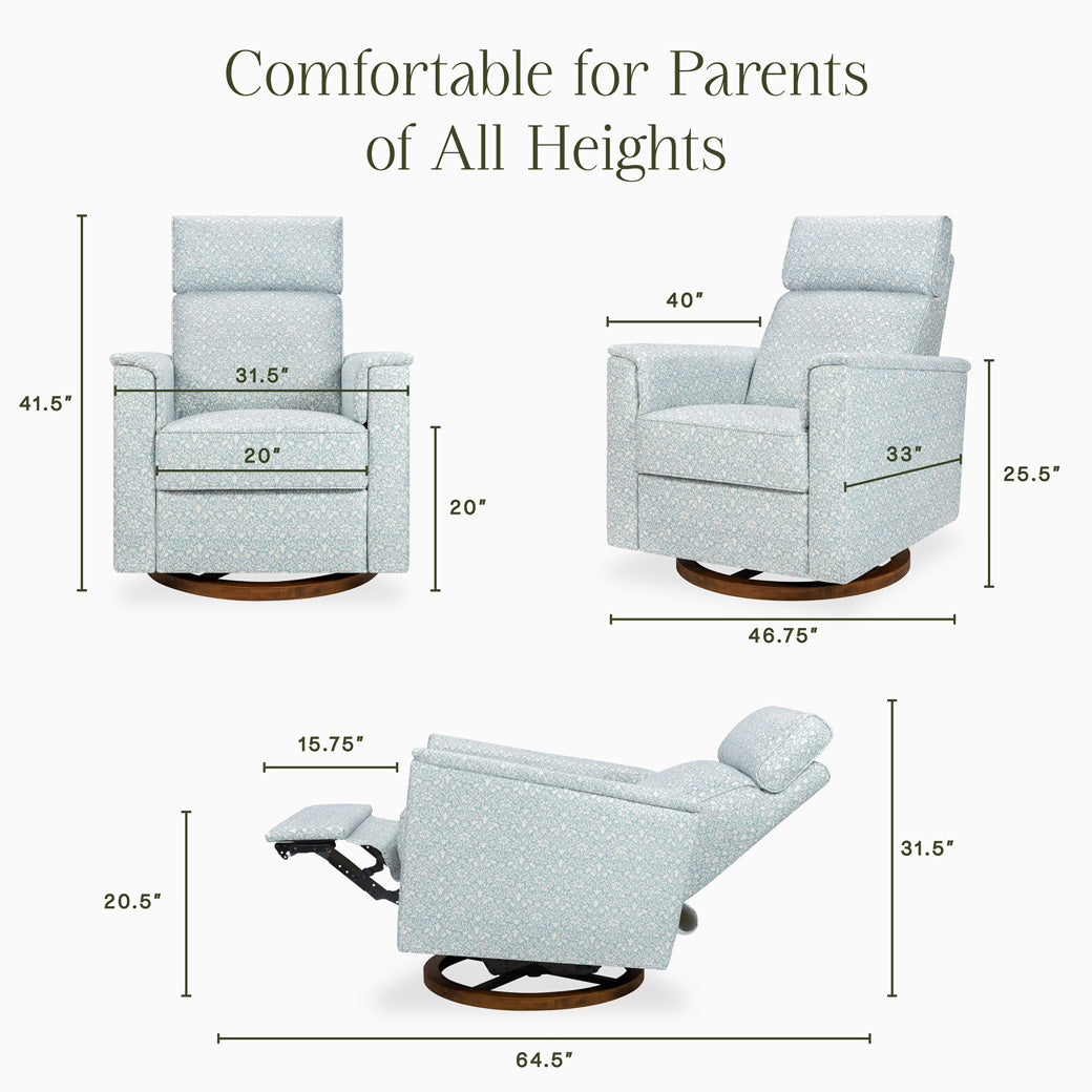 Willa Plus Power Glider Recliner with Power Headrest