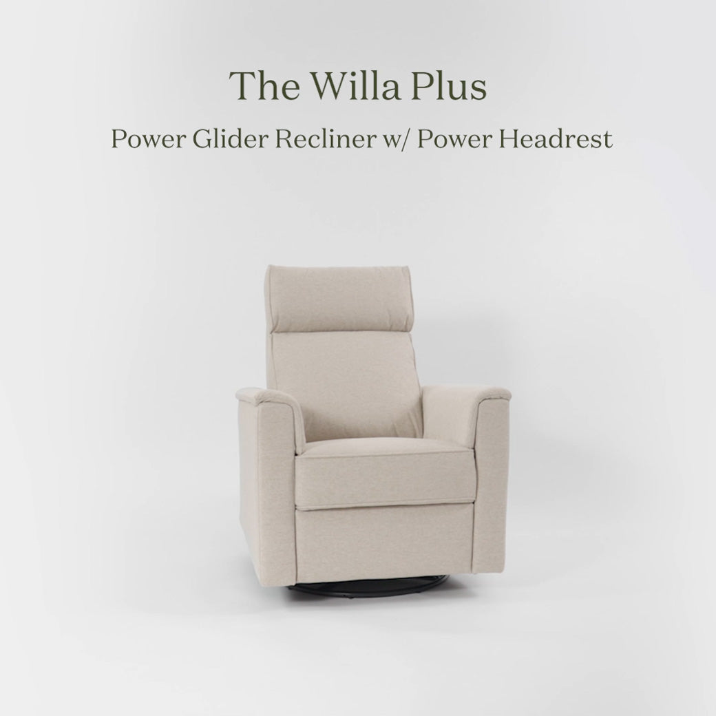 Willa Plus Power Glider Recliner with Power Headrest