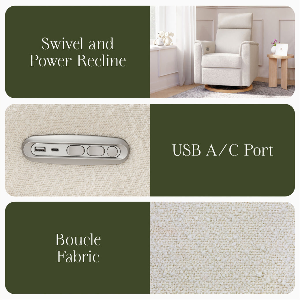 Willa Plus Power Glider Recliner with Power Headrest