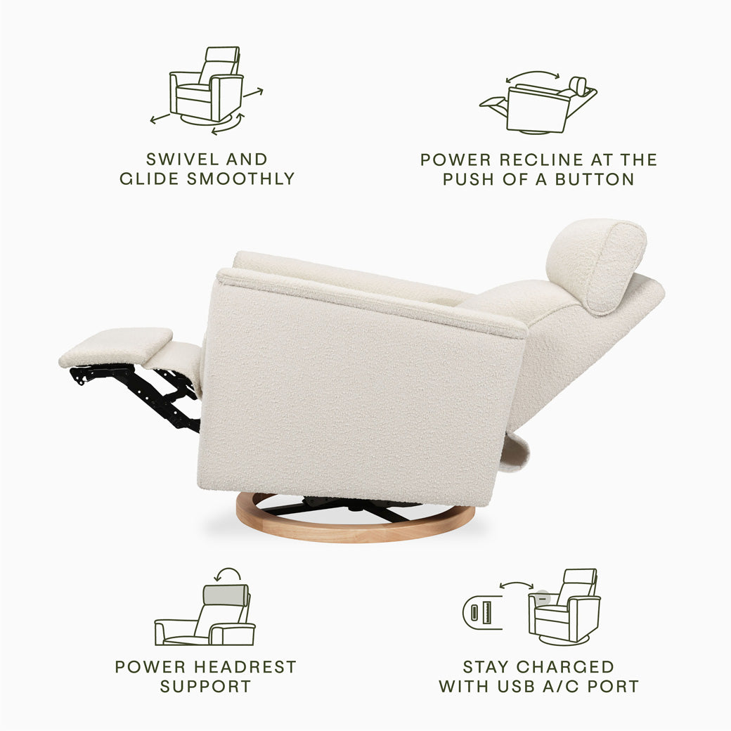 Willa Plus Power Glider Recliner with Power Headrest