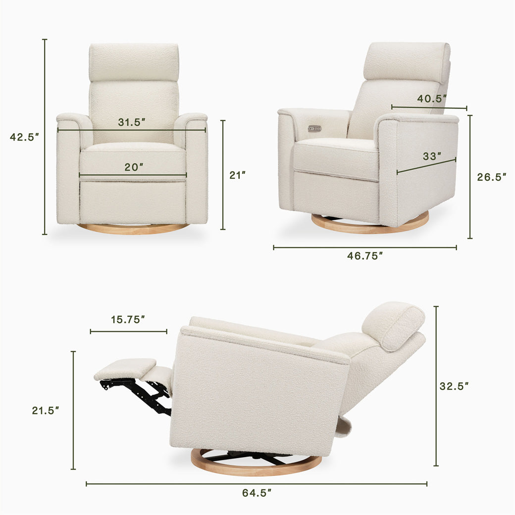 Willa Plus Power Glider Recliner with Power Headrest