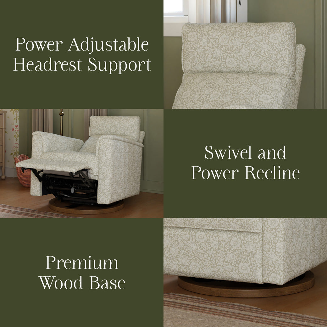Willa Plus Power Glider Recliner with Power Headrest