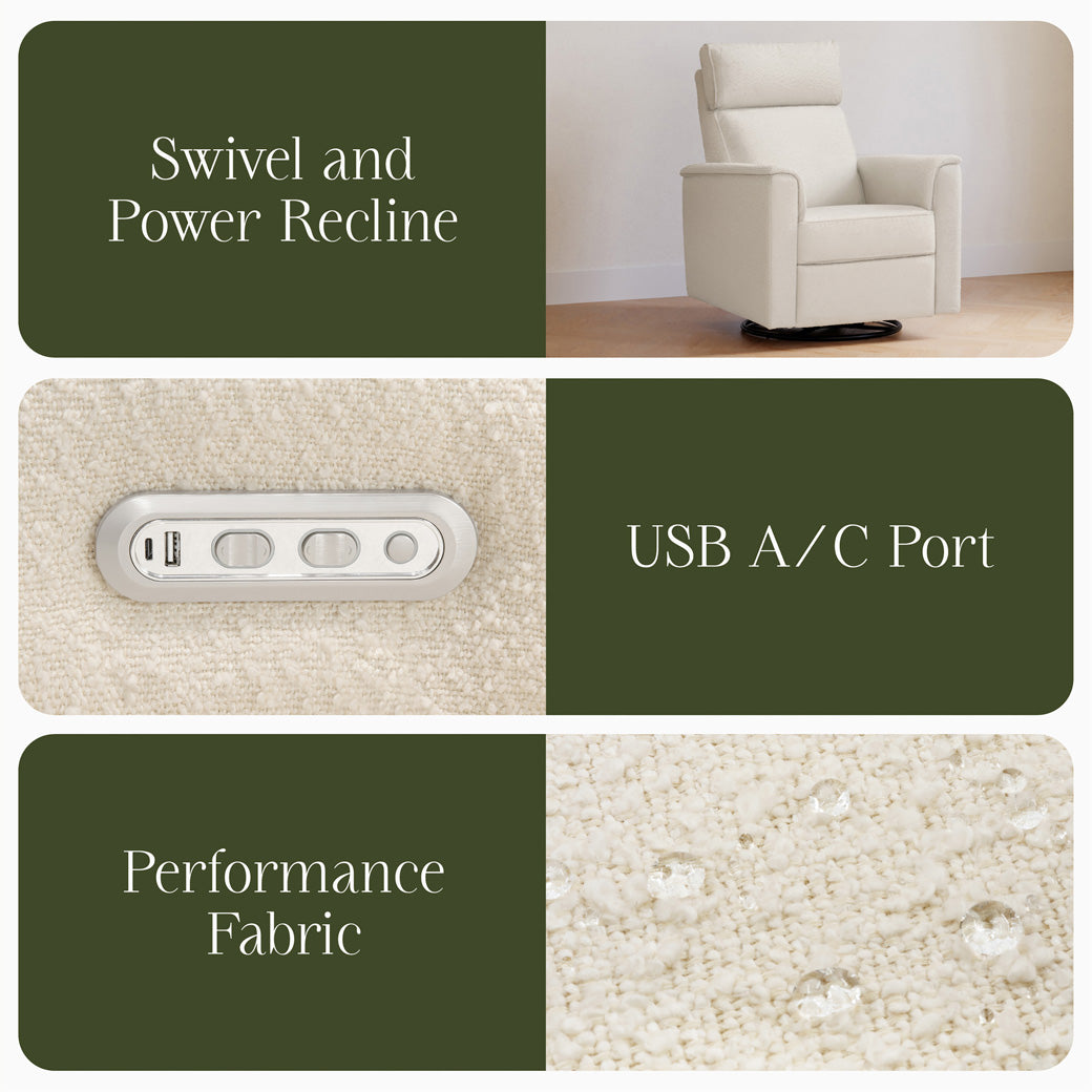 Willa Plus Power Glider Recliner with Power Headrest