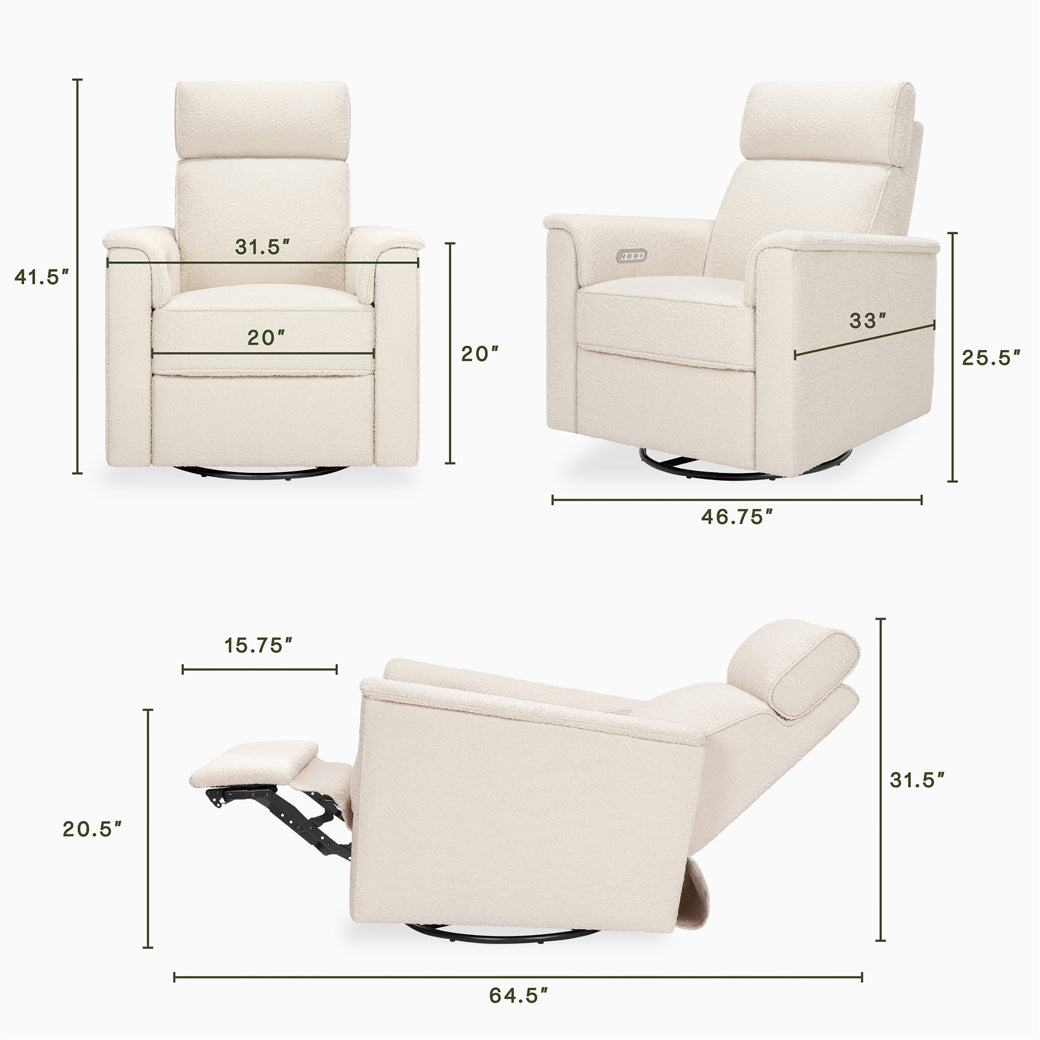 Willa Plus Power Glider Recliner with Power Headrest