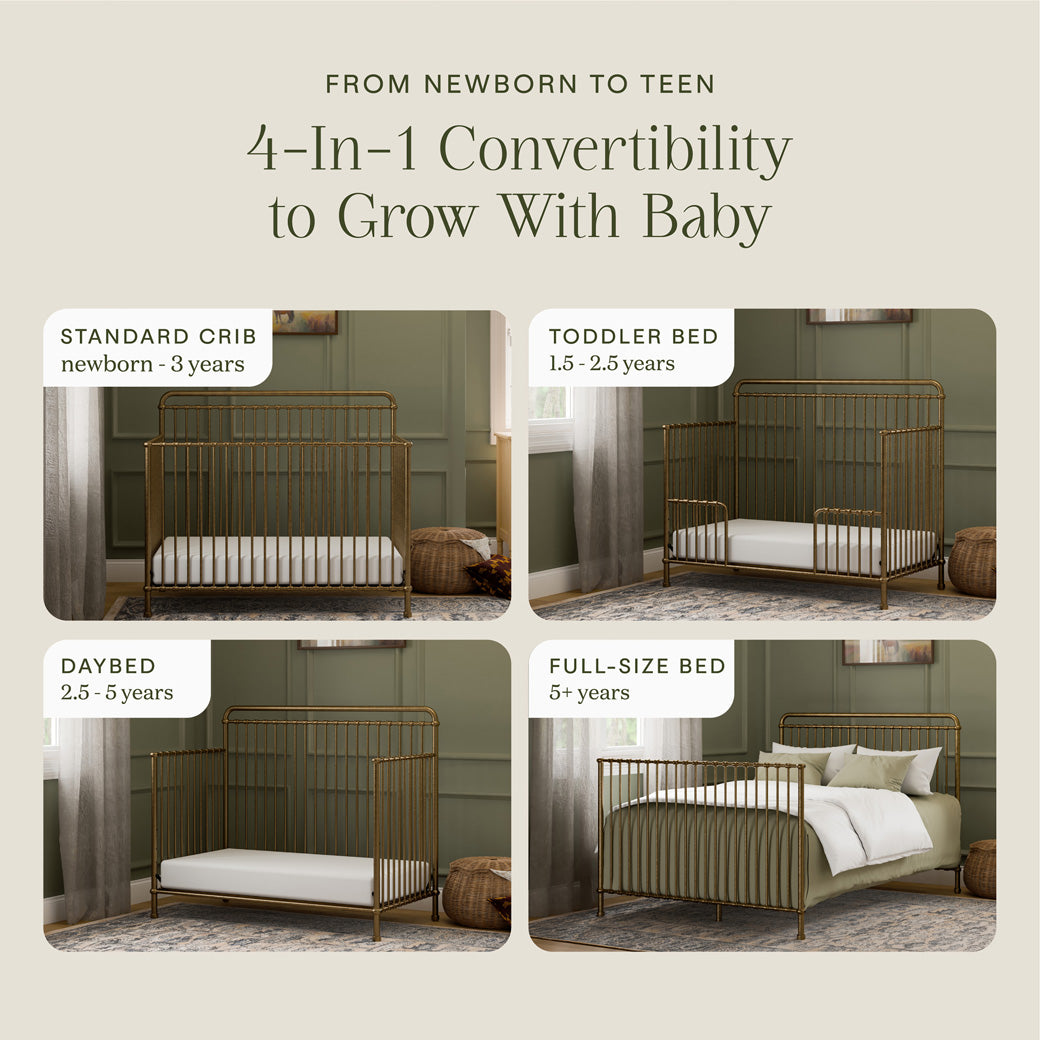 Winston 4 in 1 Convertible Crib
