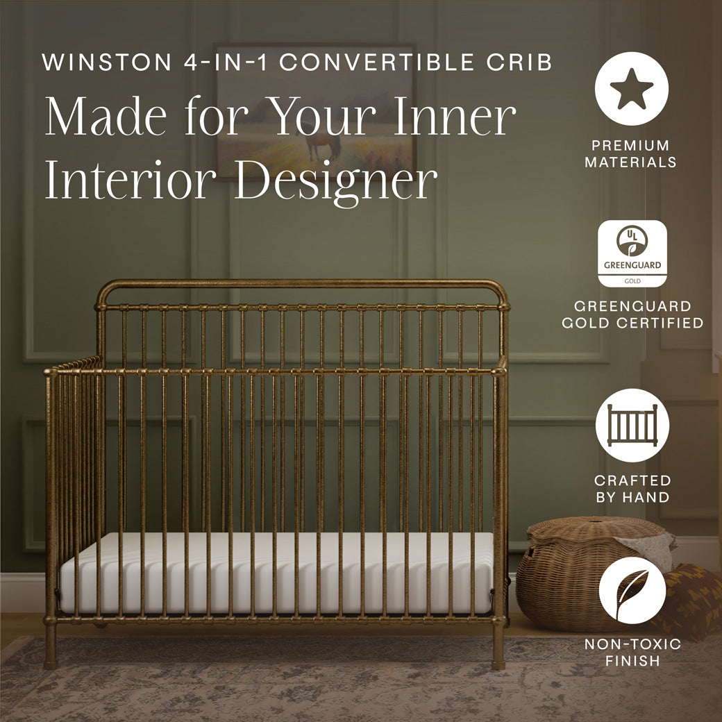 Winston 4 in 1 Convertible Crib