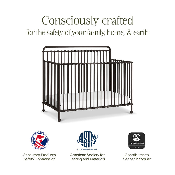 Winston 4 in 1 Convertible Crib