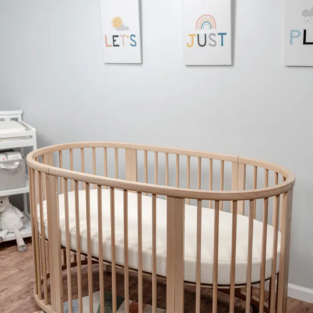 Naturepedic Stokke Sleepi Oval Crib Mattress